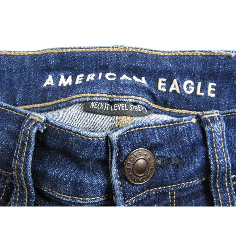 American Eagle Jeans Jegging Destroyed Women's Size 2 - Picture 8 of 8